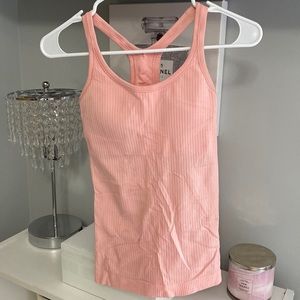 Lululemon Ebb to Street Tank Top - Built in bra - Size 2 - Pink - Workout top
